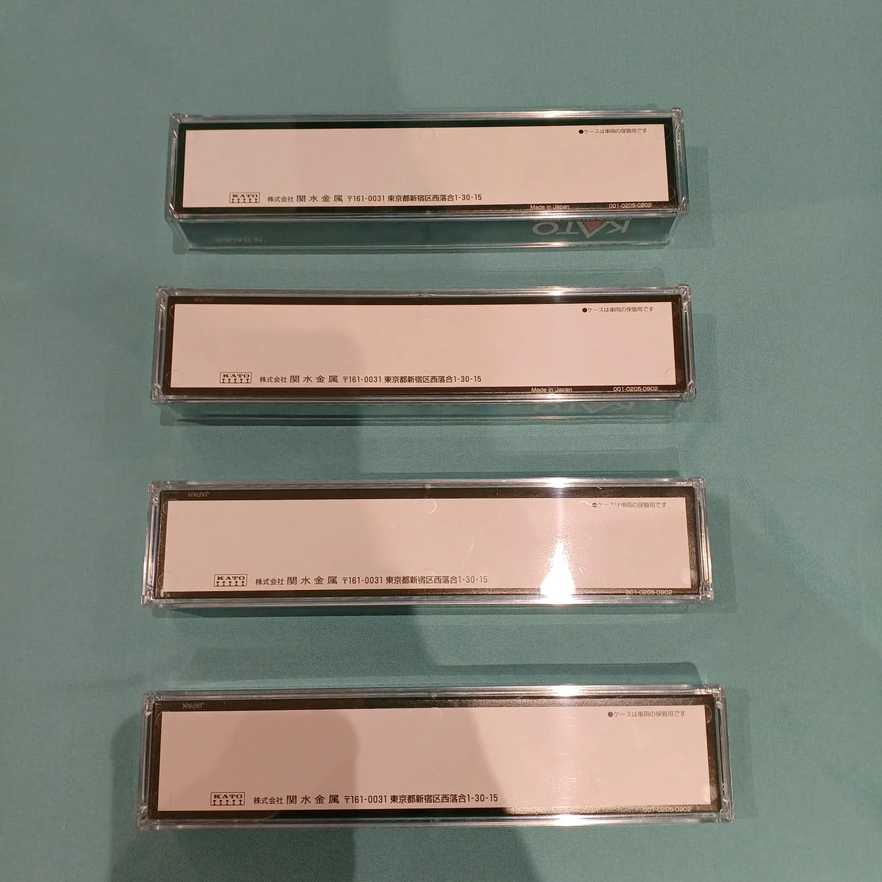 KATO 1/160 500 Series Shinkansen Nozomi 4-Car Basic Set - Image 2