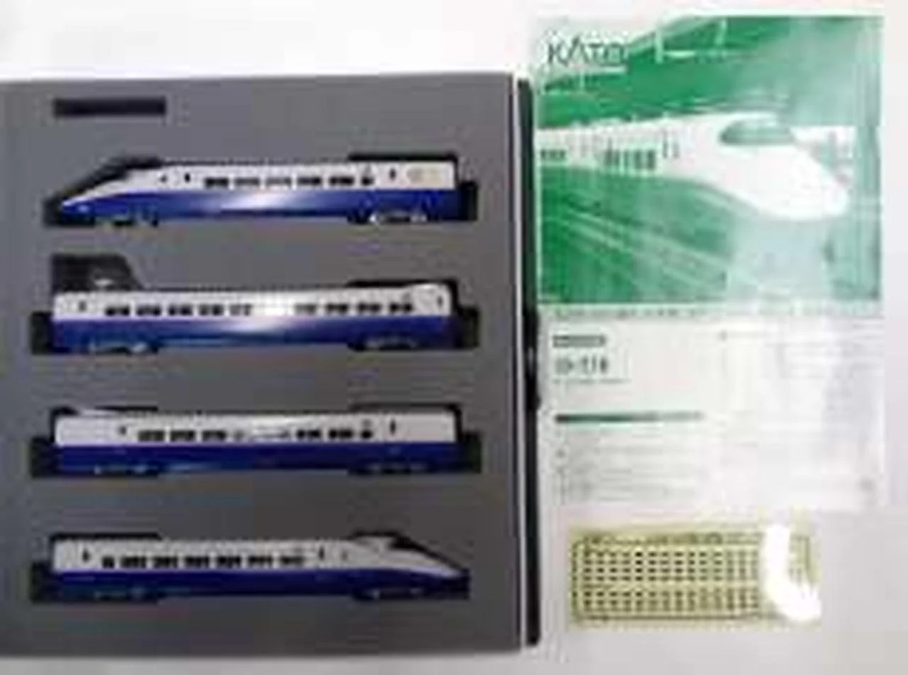 KATO 1/160 E2 Series 1000 Subseries Tohoku Shinkansen Hayate 4-Car Basic Set - Image 8