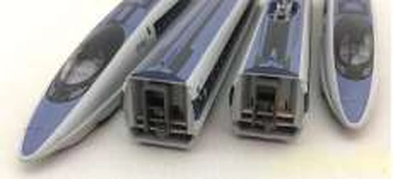 KATO 1/160 Series 500 Shinkansen Nozomi 4-Car Basic Set 10-510 - Image 7