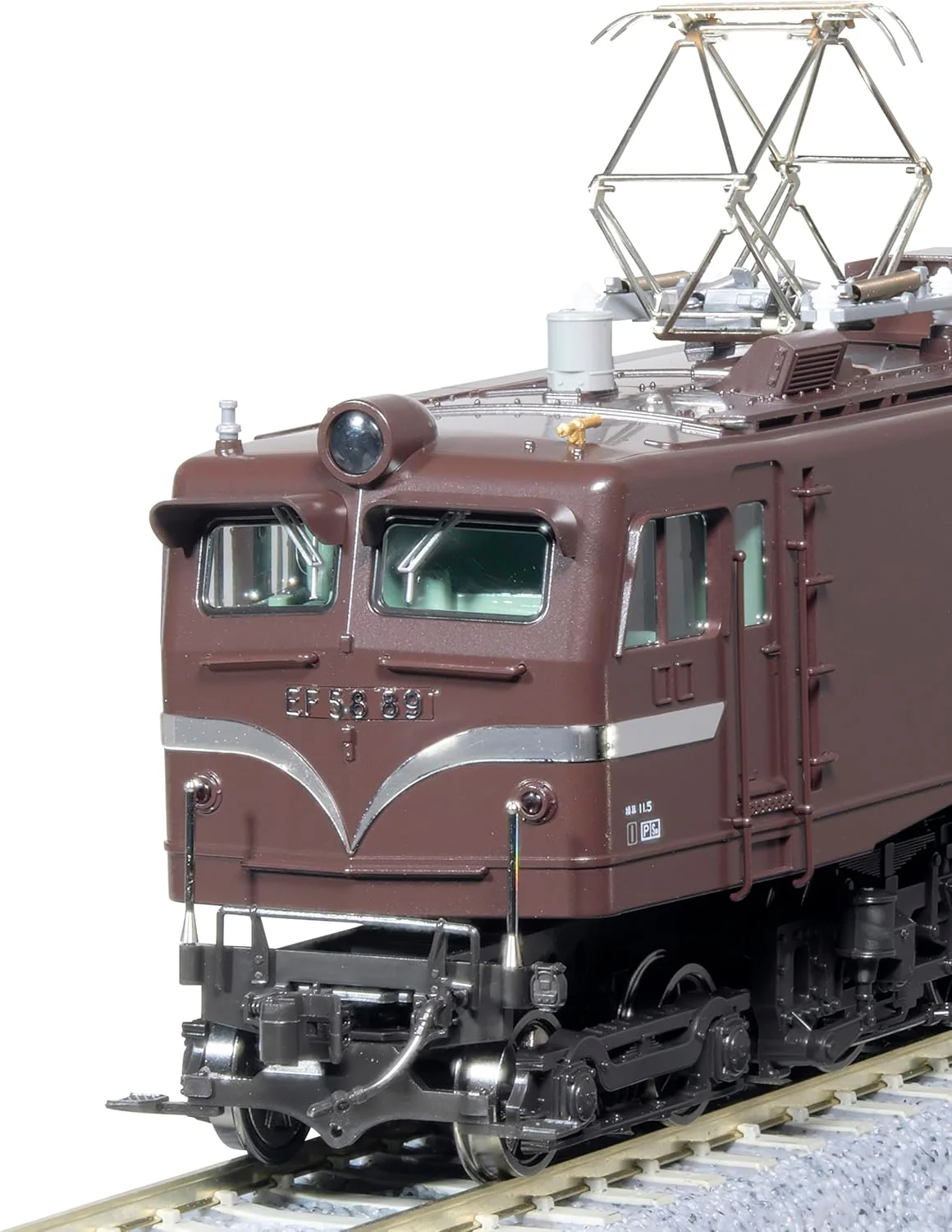KATO 1-325 HO Gauge Electric Locomotive EF58 (with Icicle Cut/Brown) - Image 2