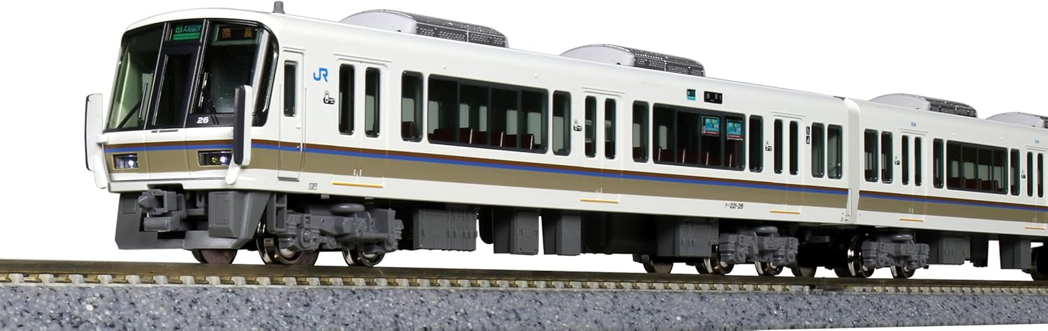 KATO 10-1491S N-Gauge 221 Series Renewal Car Yamatoji Rapid Basic Set (4 Cars)