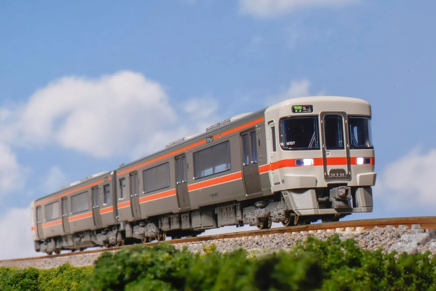 KATO 10-1667 N-Gauge KIHA 25-1500 Series (Kisei Main Line - Sangu Line) 2 Cars Set - Image 2