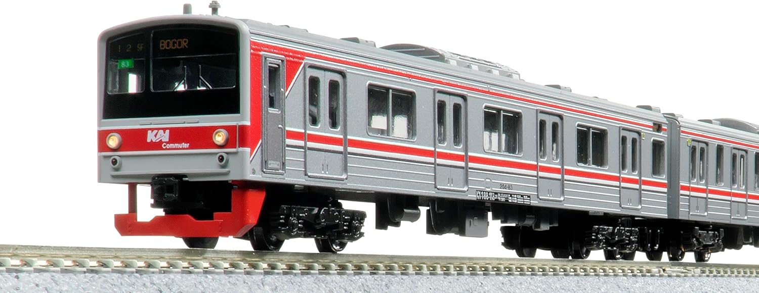 KATO 10-1755 N Gauge Indonesian Commuter Railway 205 Series 12-Car Set