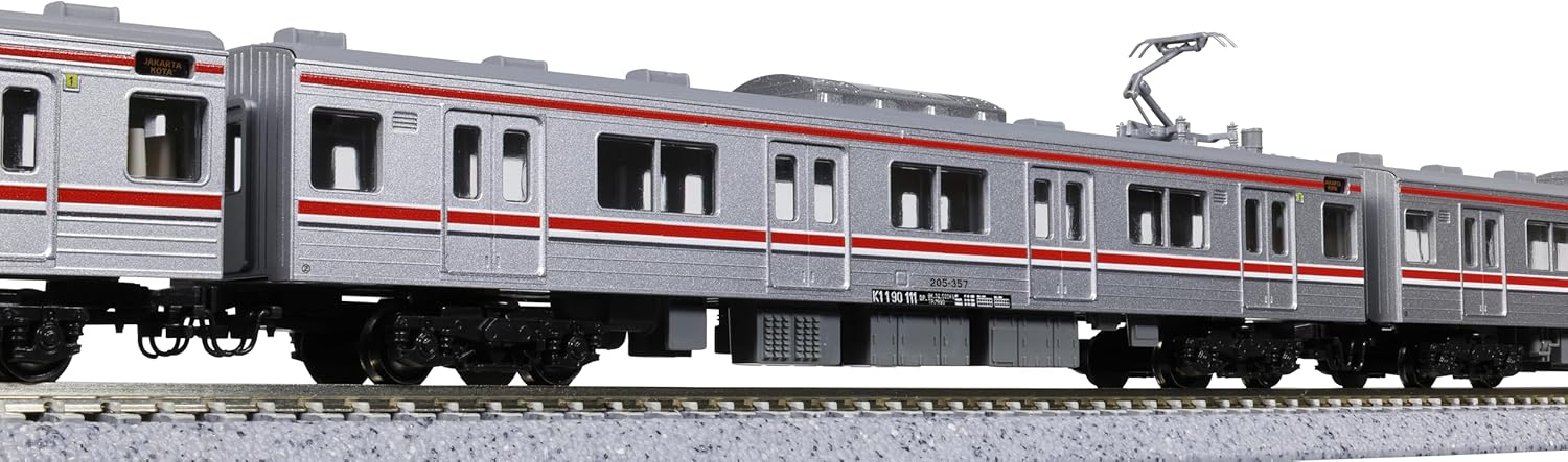 KATO 10-1755 N Gauge Indonesian Commuter Railway 205 Series 12-Car Set - Image 10