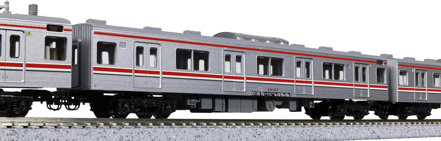 KATO 10-1755 N Gauge Indonesian Commuter Railway 205 Series 12-Car Set - Image 11