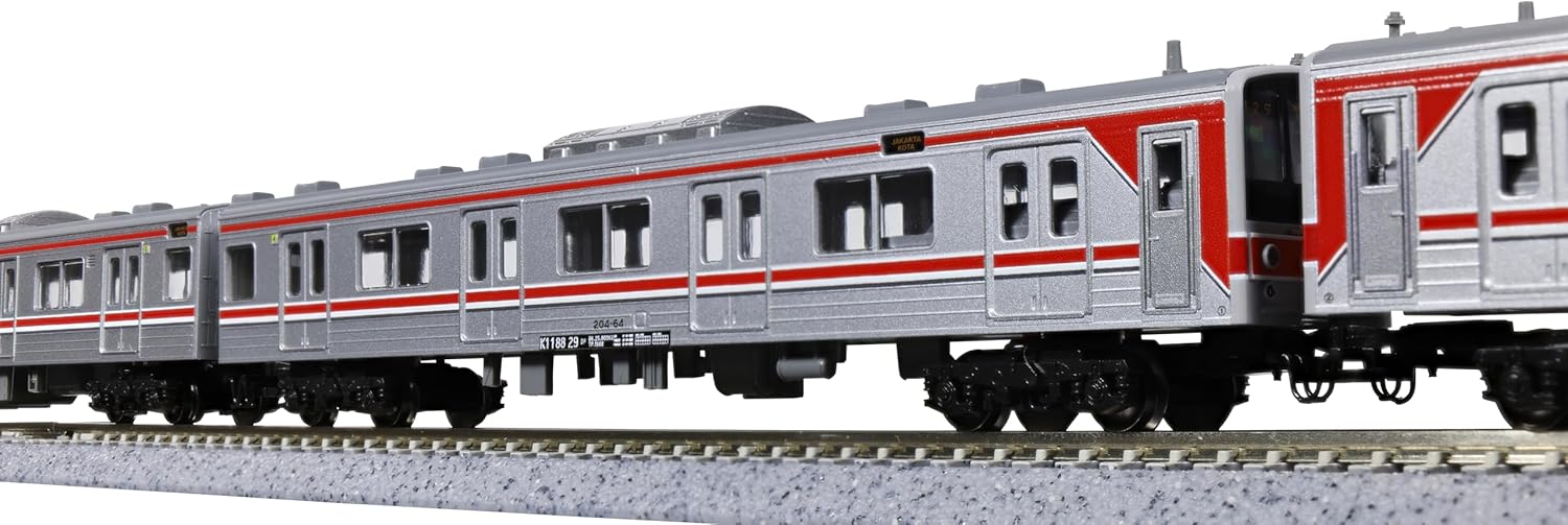 KATO 10-1755 N Gauge Indonesian Commuter Railway 205 Series 12-Car Set - Image 12