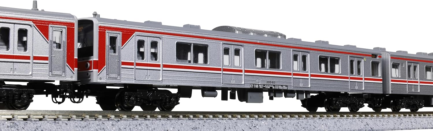 KATO 10-1755 N Gauge Indonesian Commuter Railway 205 Series 12-Car Set - Image 13
