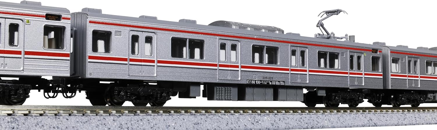 KATO 10-1755 N Gauge Indonesian Commuter Railway 205 Series 12-Car Set - Image 14