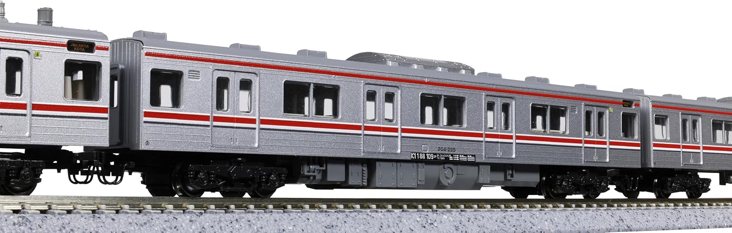 KATO 10-1755 N Gauge Indonesian Commuter Railway 205 Series 12-Car Set - Image 15