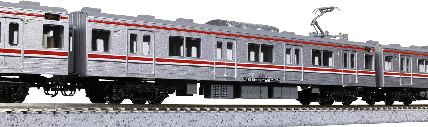 KATO 10-1755 N Gauge Indonesian Commuter Railway 205 Series 12-Car Set - Image 17
