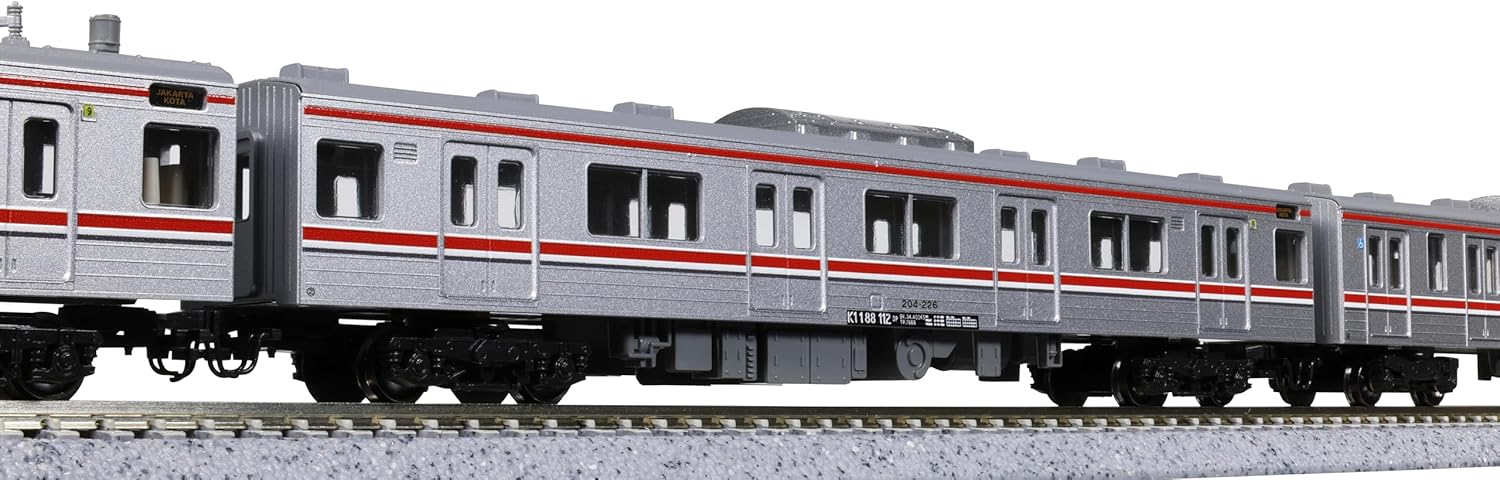 KATO 10-1755 N Gauge Indonesian Commuter Railway 205 Series 12-Car Set - Image 18