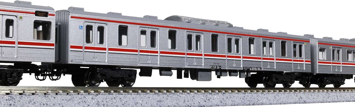 KATO 10-1755 N Gauge Indonesian Commuter Railway 205 Series 12-Car Set - Image 19