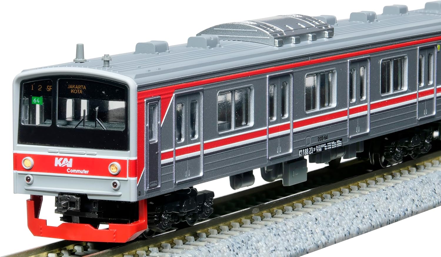 KATO 10-1755 N Gauge Indonesian Commuter Railway 205 Series 12-Car Set - Image 20