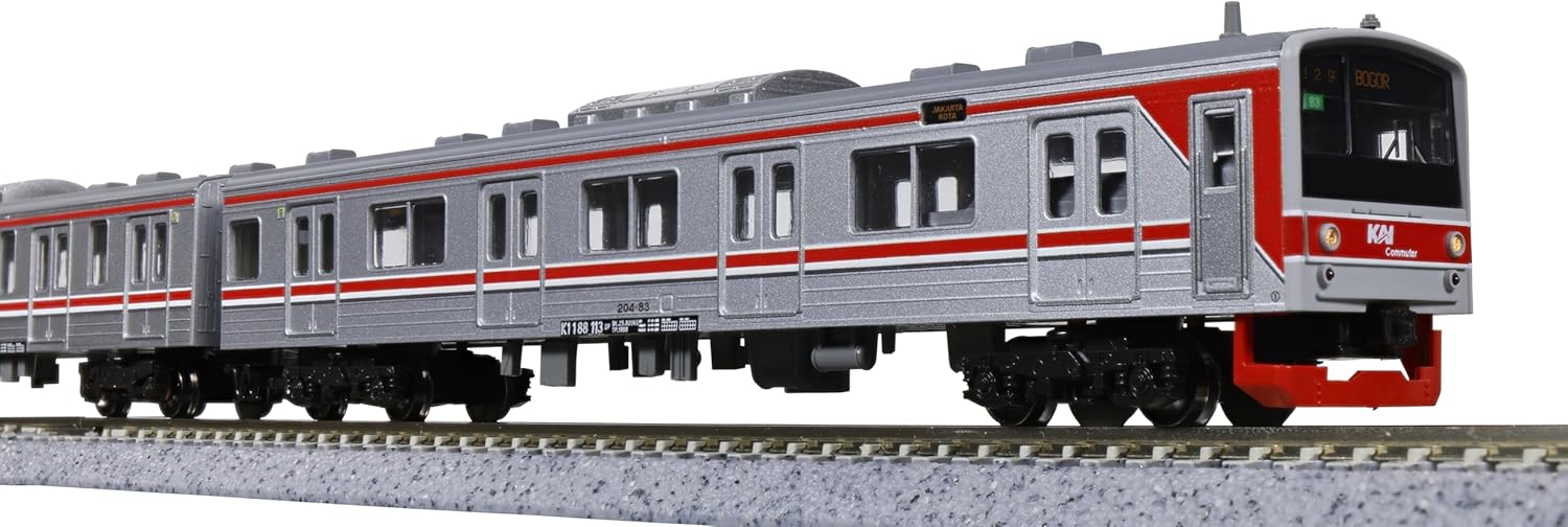 KATO 10-1755 N Gauge Indonesian Commuter Railway 205 Series 12-Car Set - Image 21