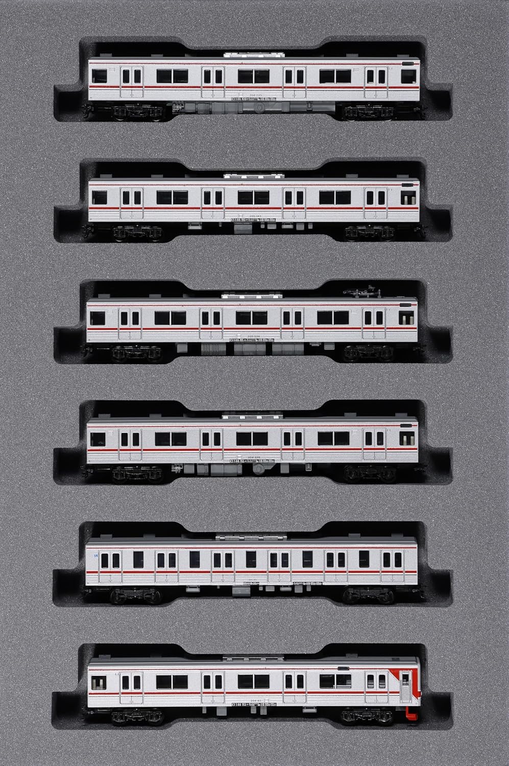 KATO 10-1755 N Gauge Indonesian Commuter Railway 205 Series 12-Car Set - Image 4