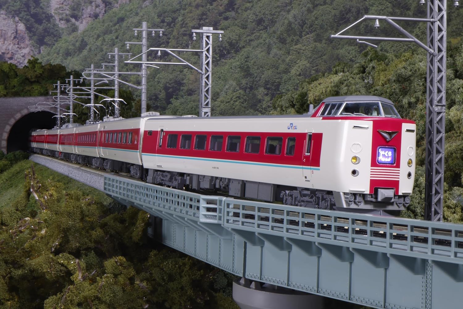 KATO 10-1779 N Gauge 381 Series "Yutaka Yakumo" (Normal Formation, Gray Bogie) 7-Car Set - Image 15