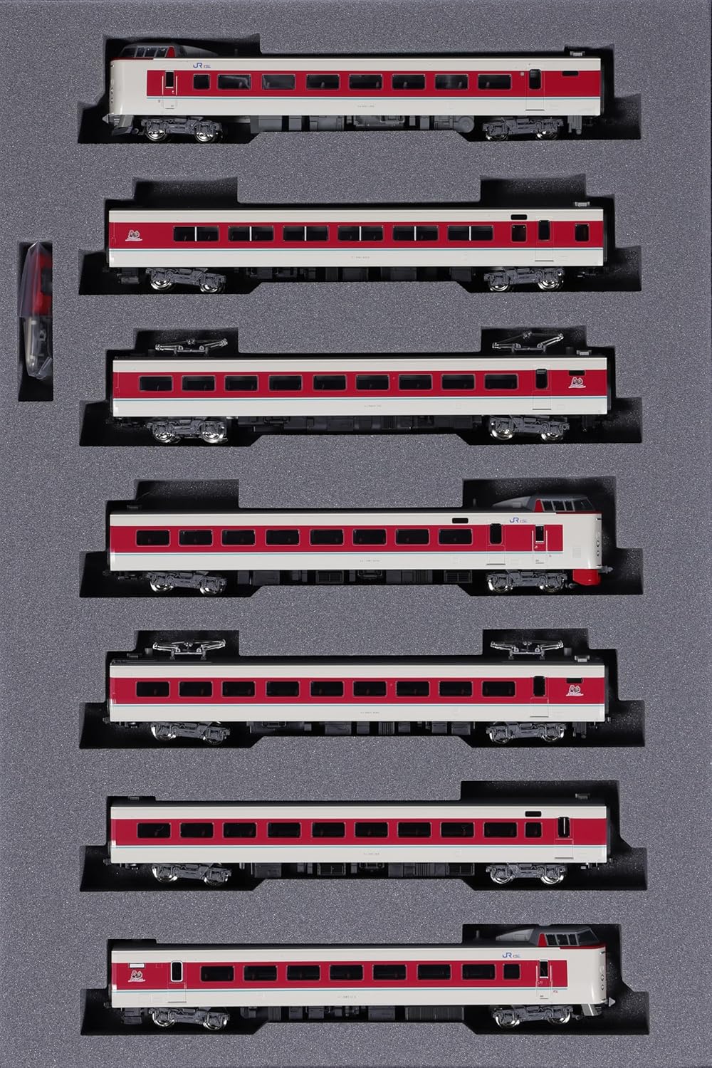 KATO 10-1779 N Gauge 381 Series "Yutaka Yakumo" (Normal Formation, Gray Bogie) 7-Car Set - Image 2