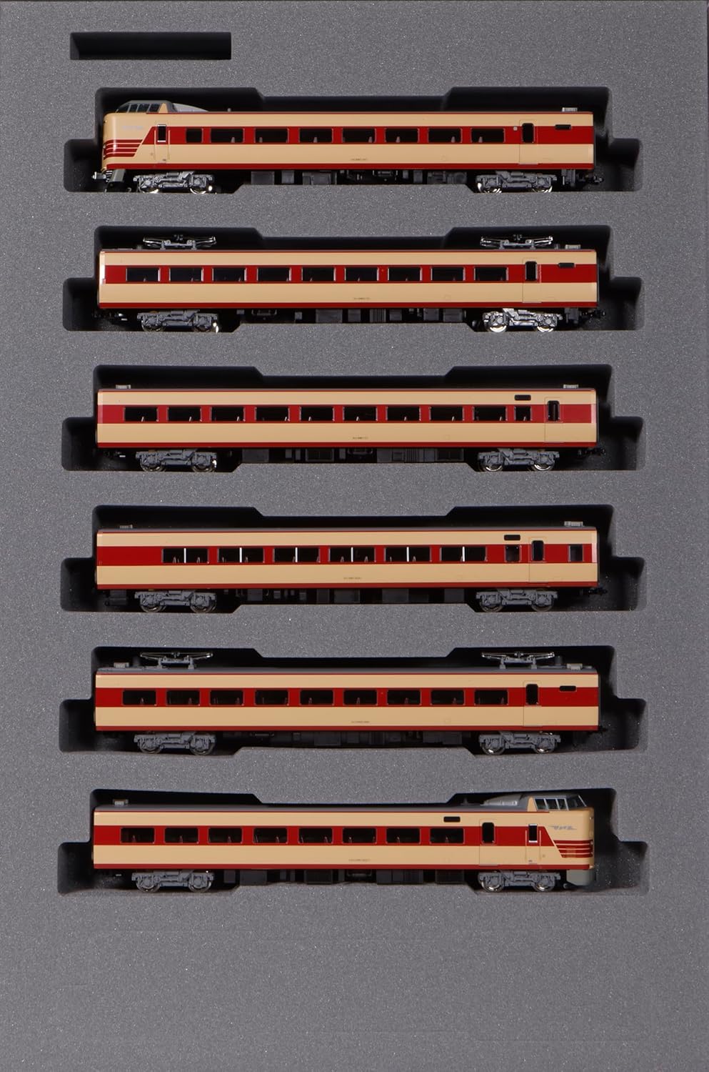KATO 10-1780 N Gauge 381 Series JNR Color Revival Yakumo Set of 6 [Special Planned Product] - Image 3
