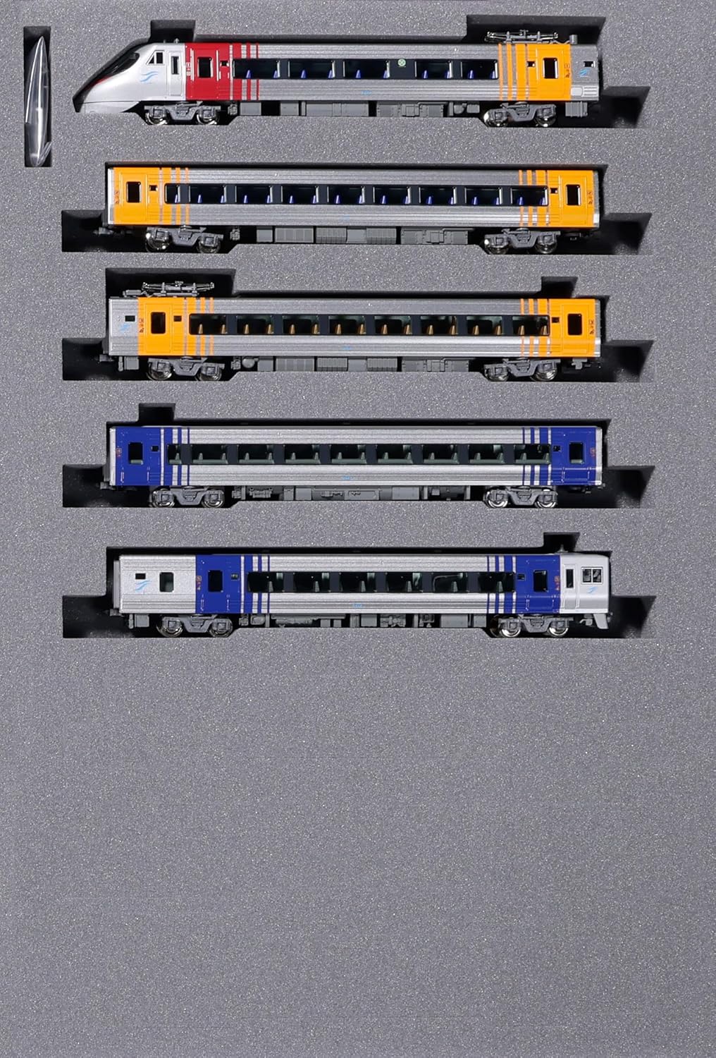 KATO 10-1938 N Gauge JR Shikoku 8000 Series Limited Express Shiokaze/Ishizuchi 5-Cars Set - Image 6