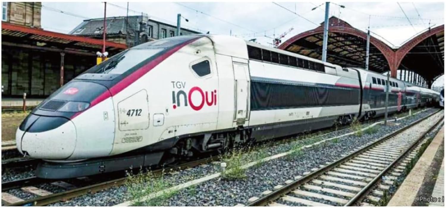 KATO 10-2132 TGV Euroduplex inOui 5-Cars Add-On Set - Image 2