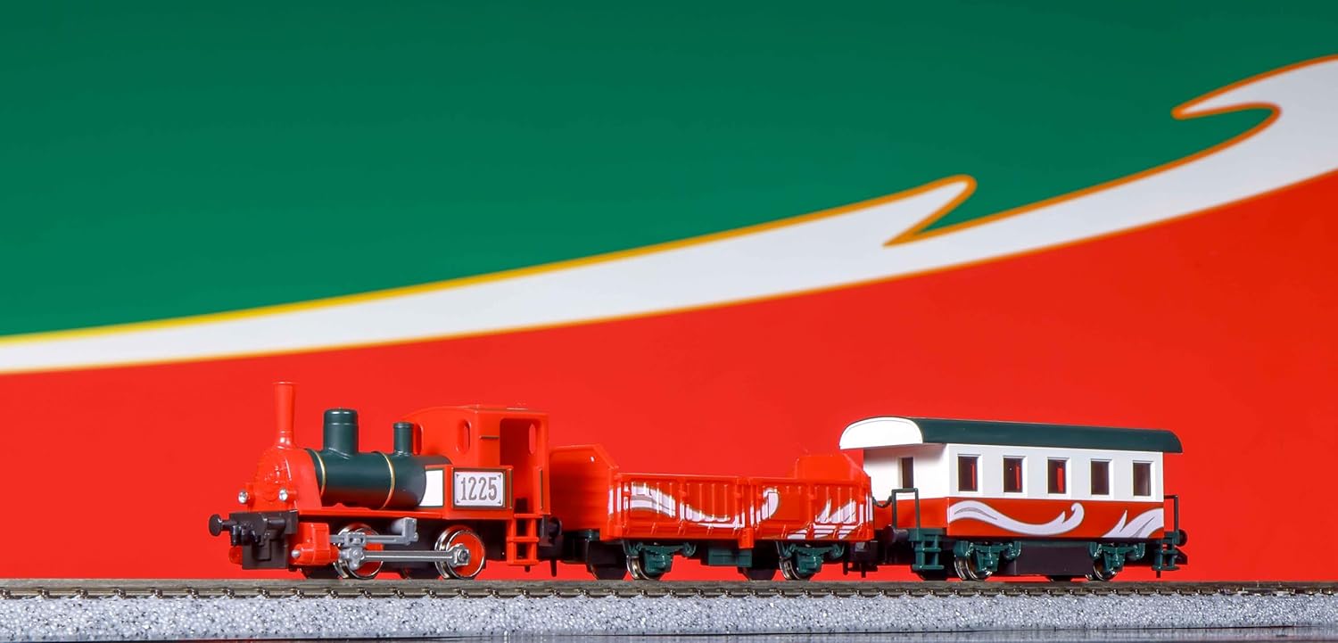 KATO 10-503-3 N Gauge Chibi Loco Set: Christmas Steam Locomotive Train - Image 3