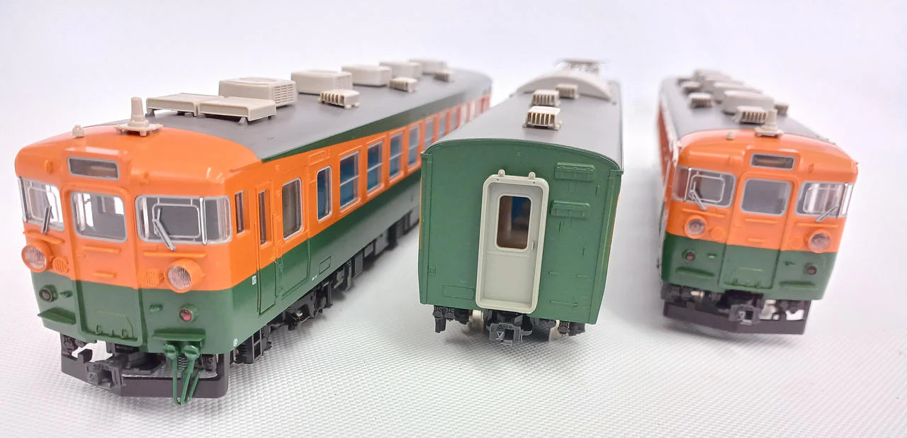 KATO 165 Series Express Train Low-Roof 3-Car Set 3-507