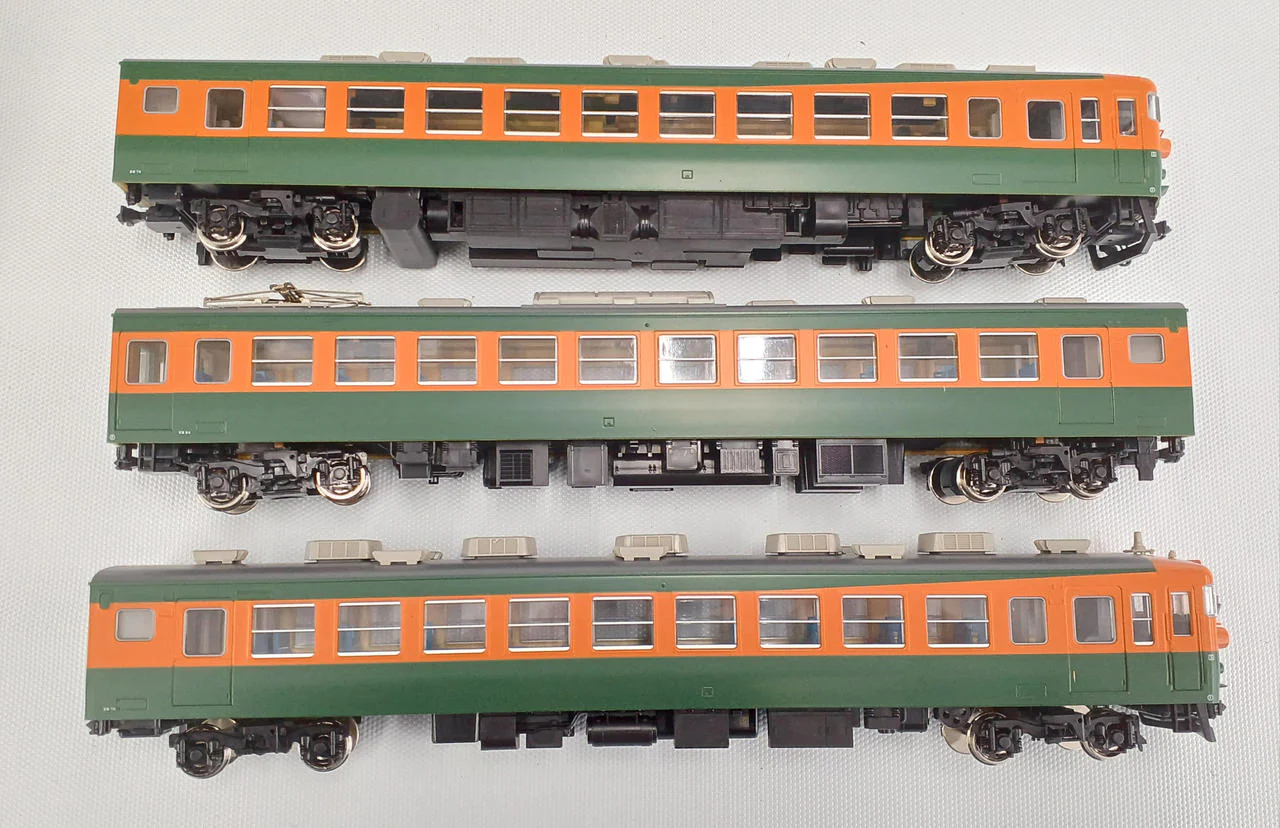 KATO 165 Series Express Train Low-Roof 3-Car Set 3-507 - Image 4