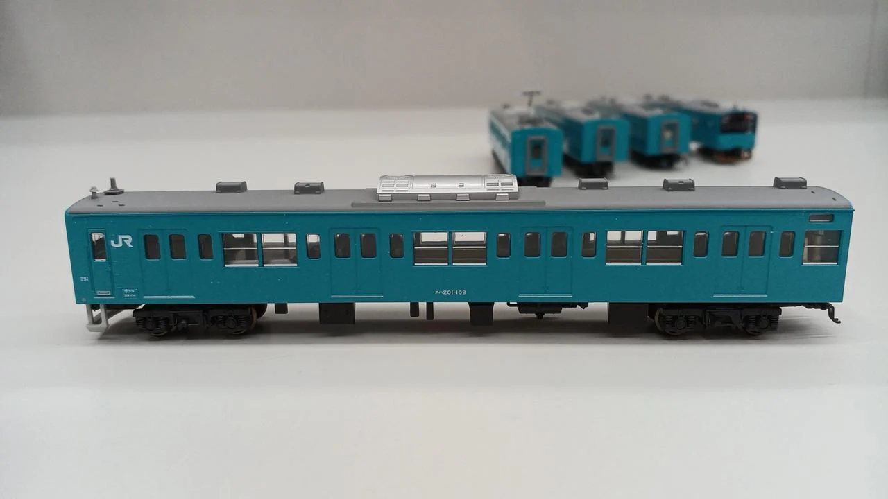 KATO 201 Series Keiyo Line Color Single Arm Pantograph 10-Car Set 10-Car 10-852 - Image 10