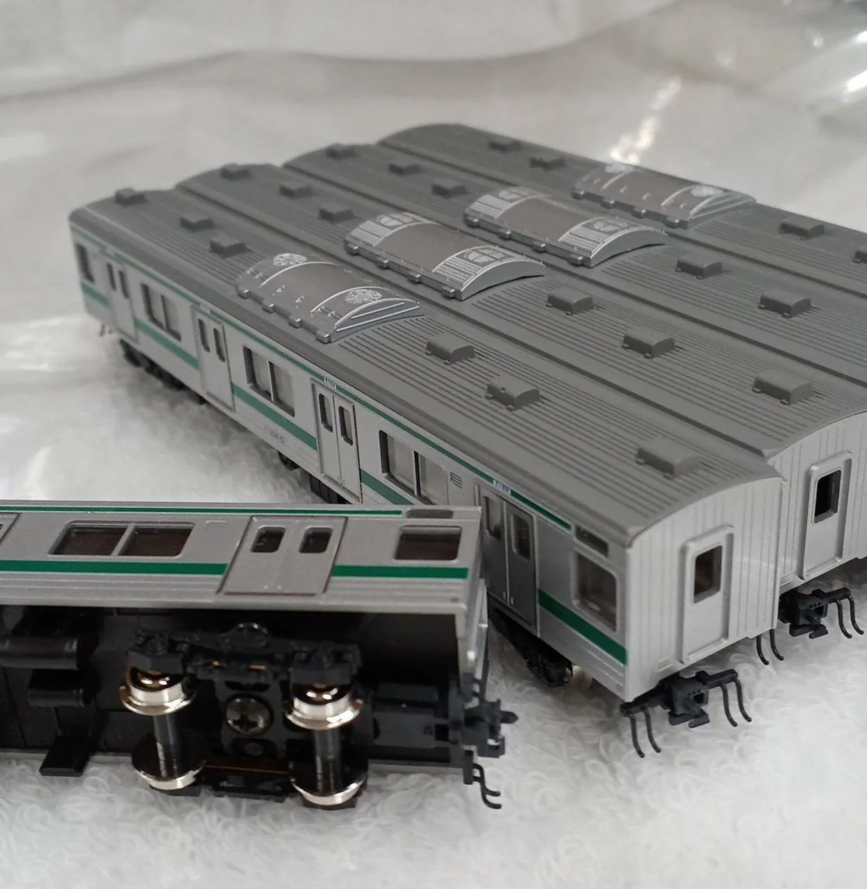 KATO 205 Series Saikyo Line Colors 10-274 205 Series 10-Car Set B - Image 12