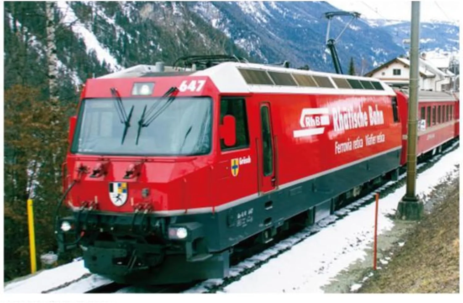 KATO 3101-7 N Gauge Alps Locomotive Ge4/4-III 643 - Image 2