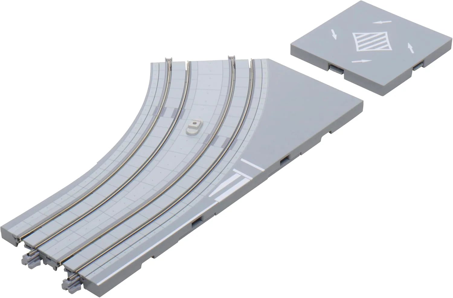KATO 40-103 N Gauge Unitram Curved Track Plate Intersection Left