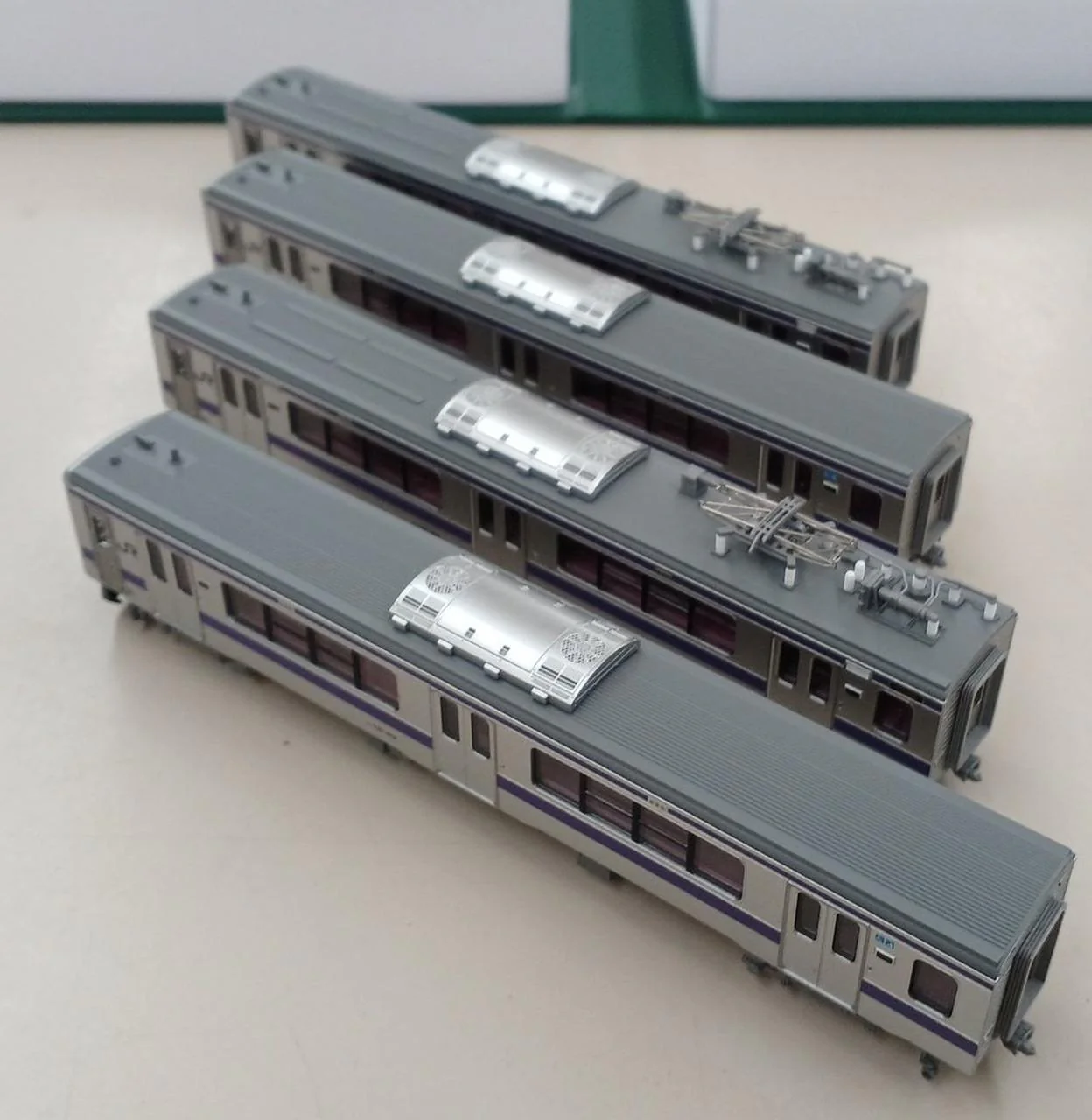 KATO' 701 Series 1000 Subseries Morioka Color 4-Car Set 10-1556 - Image 8