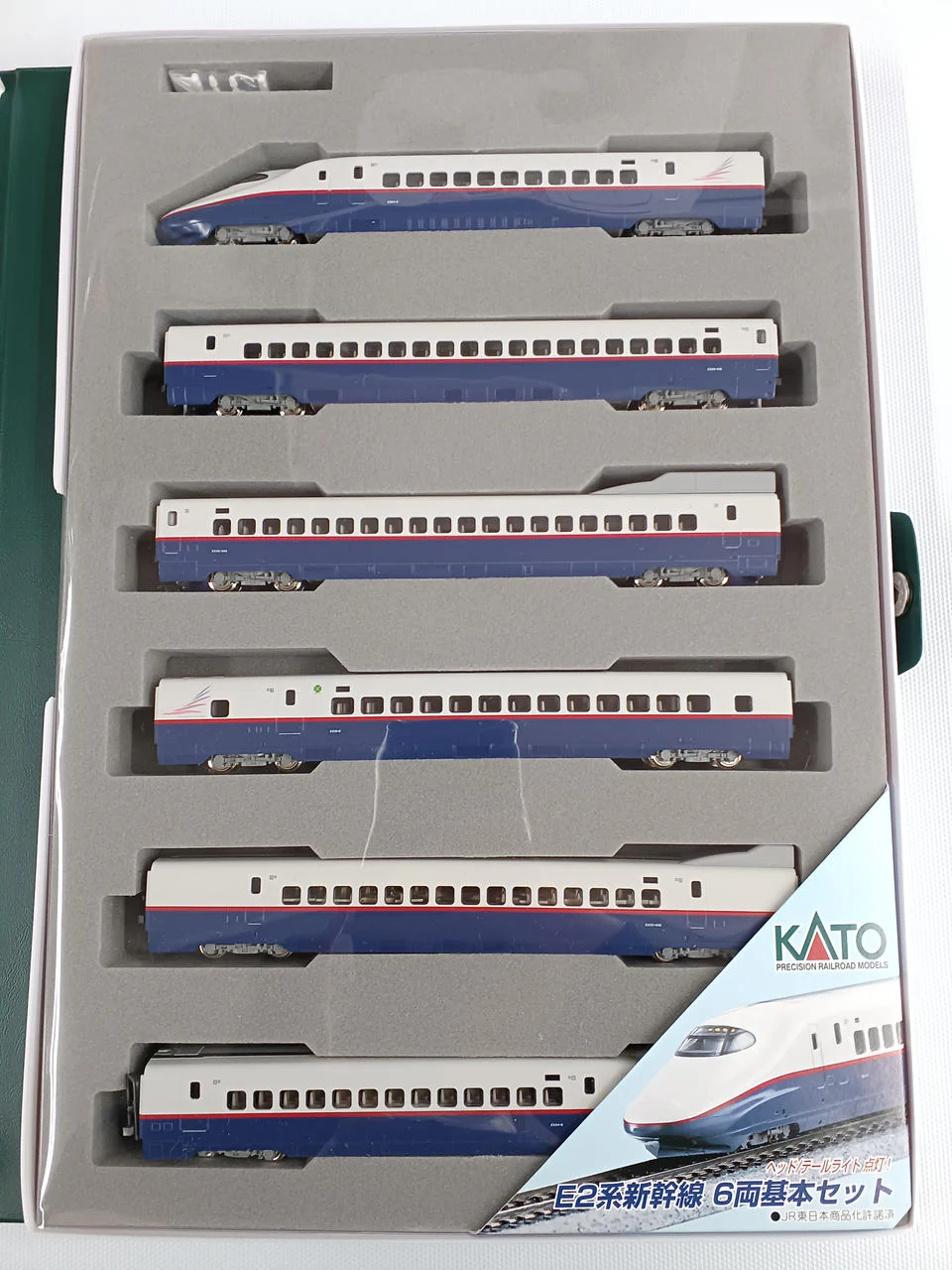 KATO E2 Series Shinkansen Asama 6-Car Basic Set 10-377