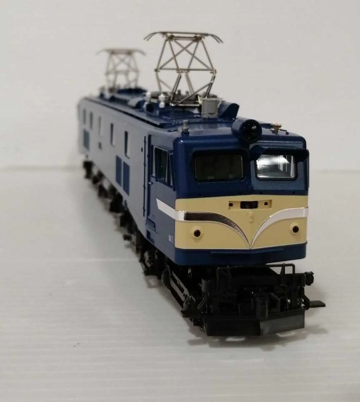 KATO HO Electric Locomotive EF58 (with Icicle Cut, Blue) - Image 4