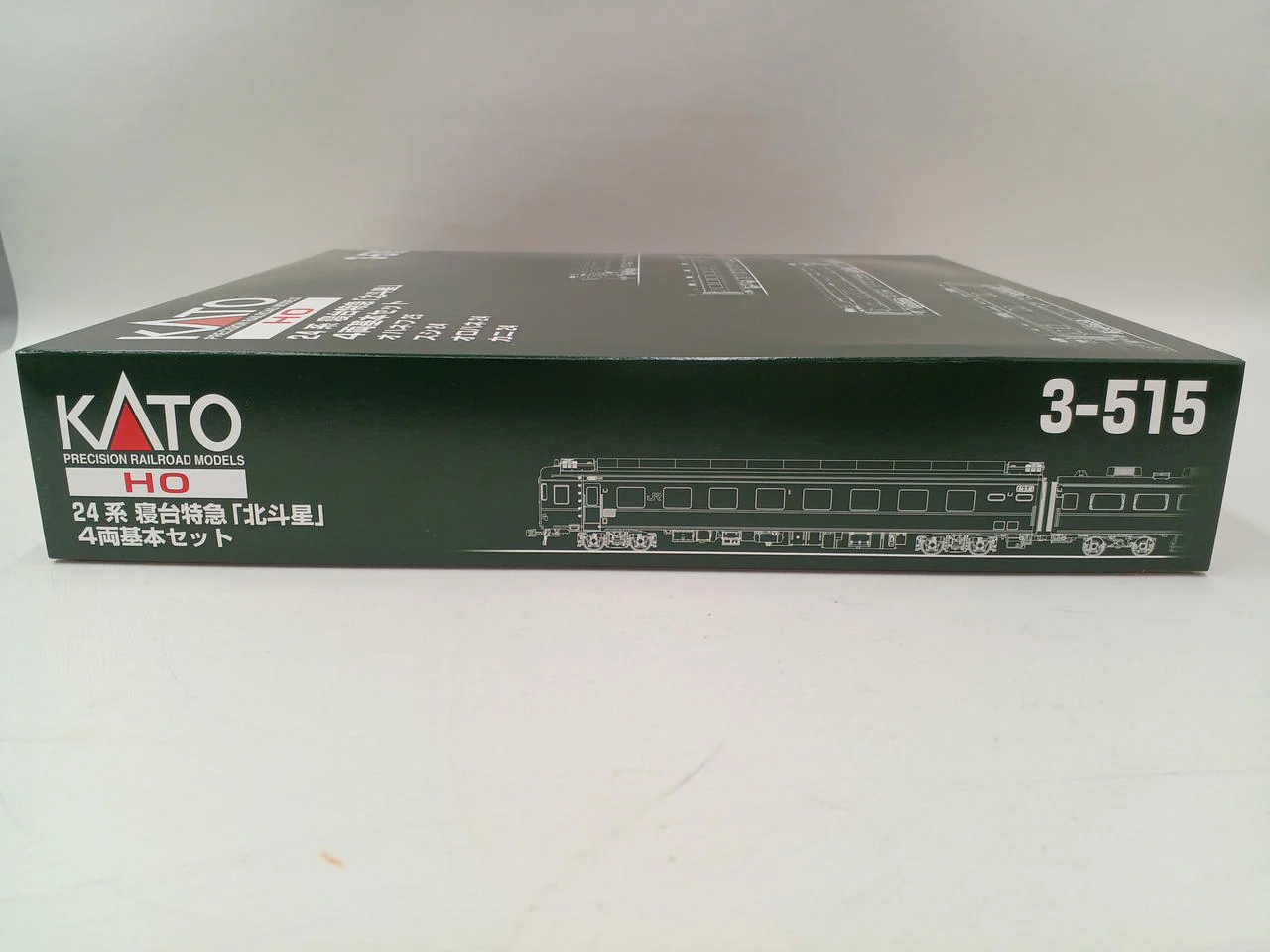 KATO HO Gauge 24 Series Sleeper Limited Express Hokutosei 4-Car Basic Set 3-515 - Image 3