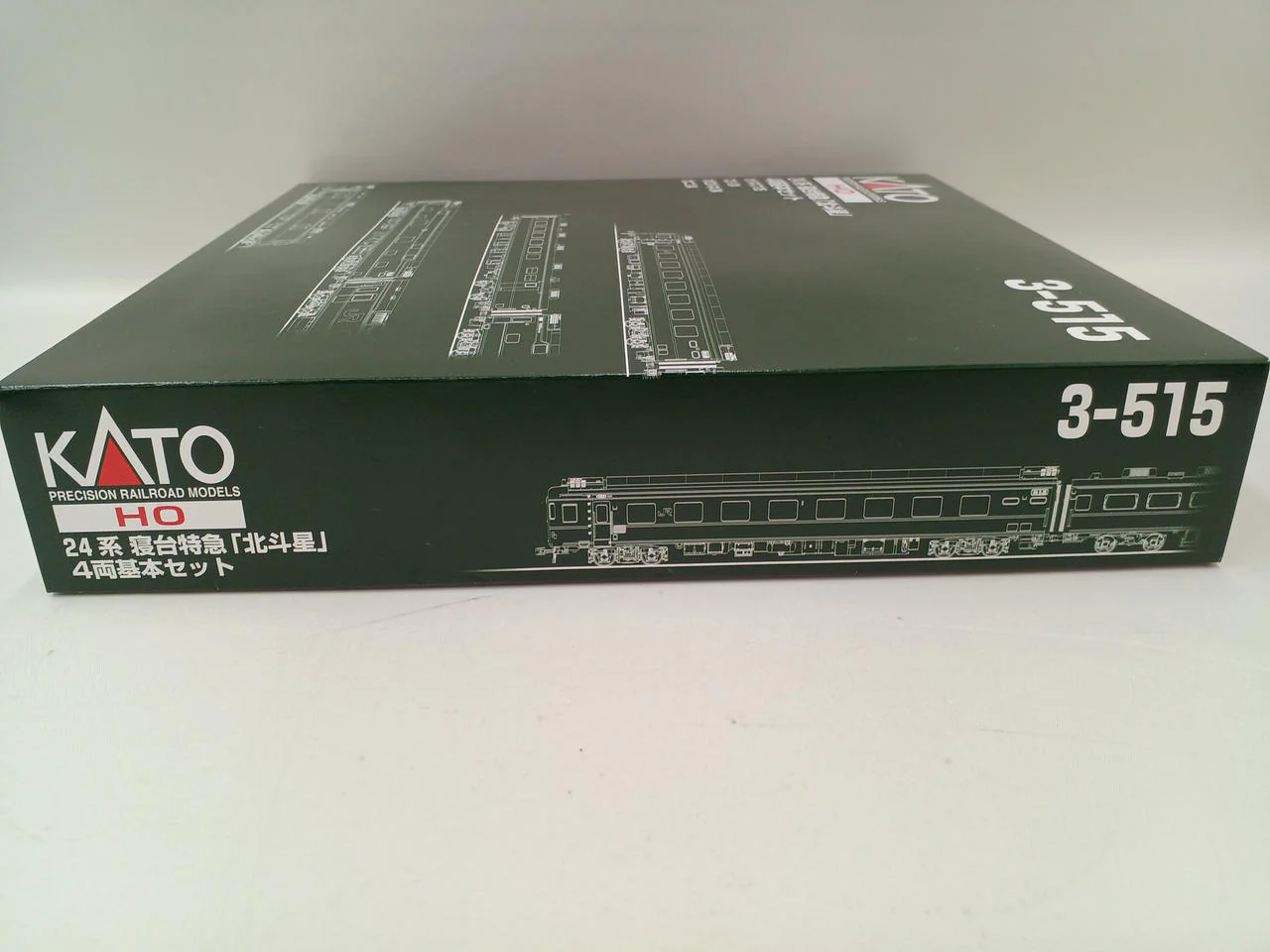 KATO HO Gauge 24 Series Sleeper Limited Express Hokutosei 4-Car Basic Set 3-515 - Image 5