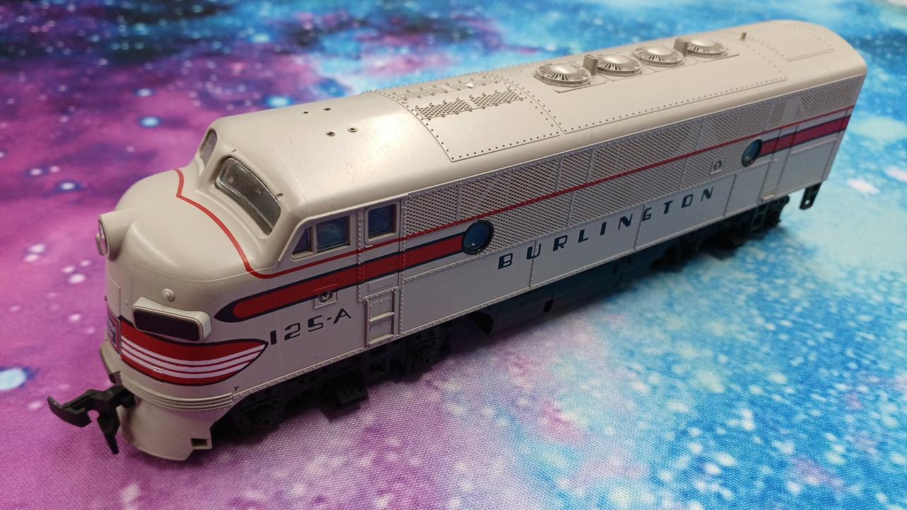 KATO HO Gauge Management Number 6465 BURLINGTON 125-A