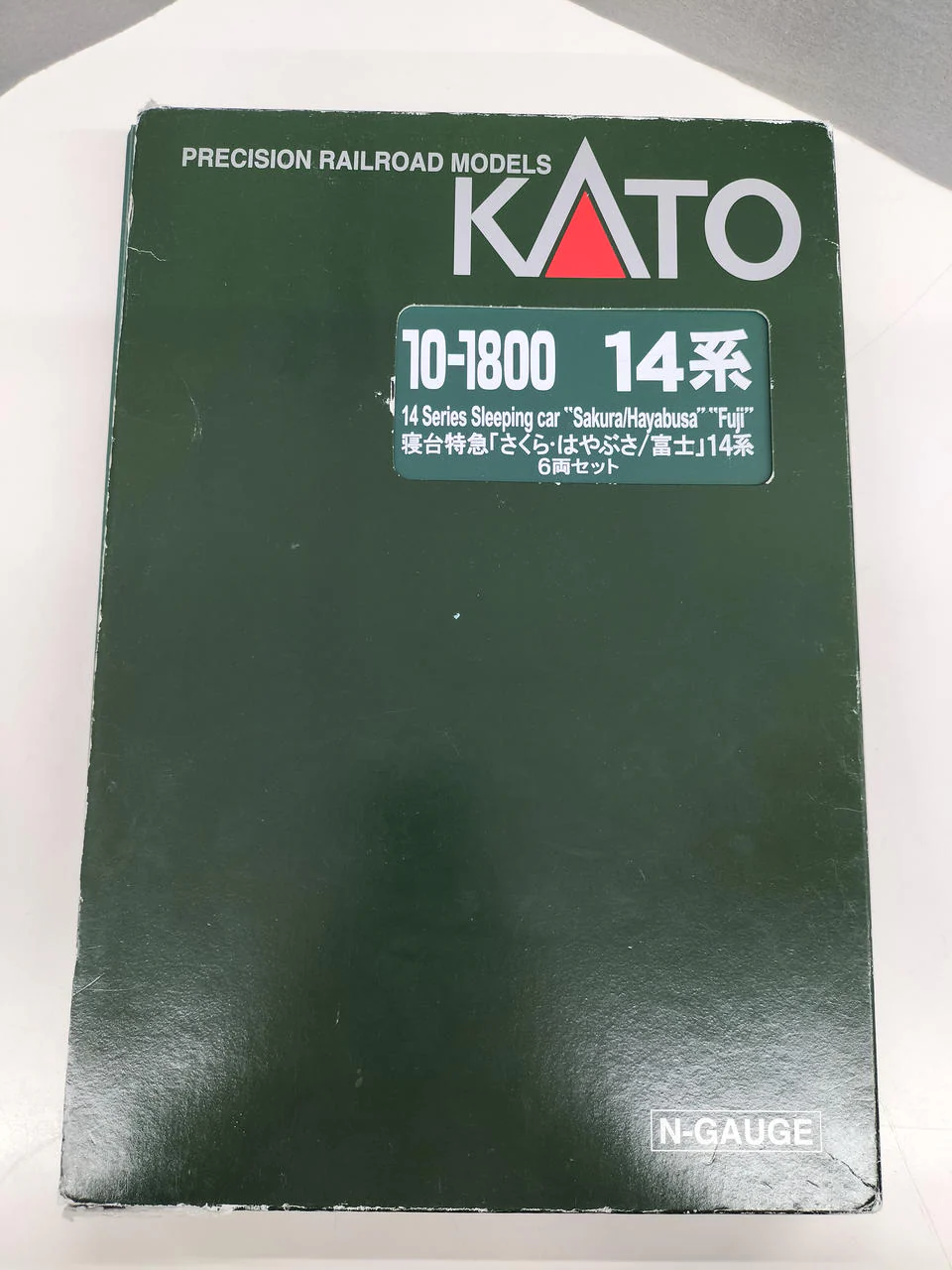 KATO Model Train 1/150 Sleeper Limited Express Sakura Hayabusa/Fuji Series 14 6-Car Set