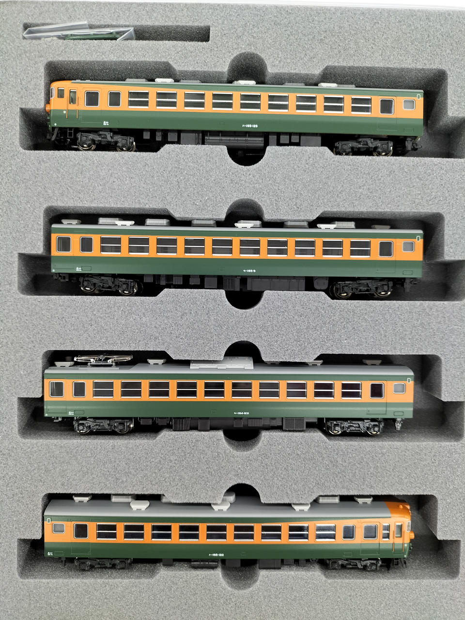 KATO Model Train 165 Series Iida Line Express Ina 4-Car Set - Image 3