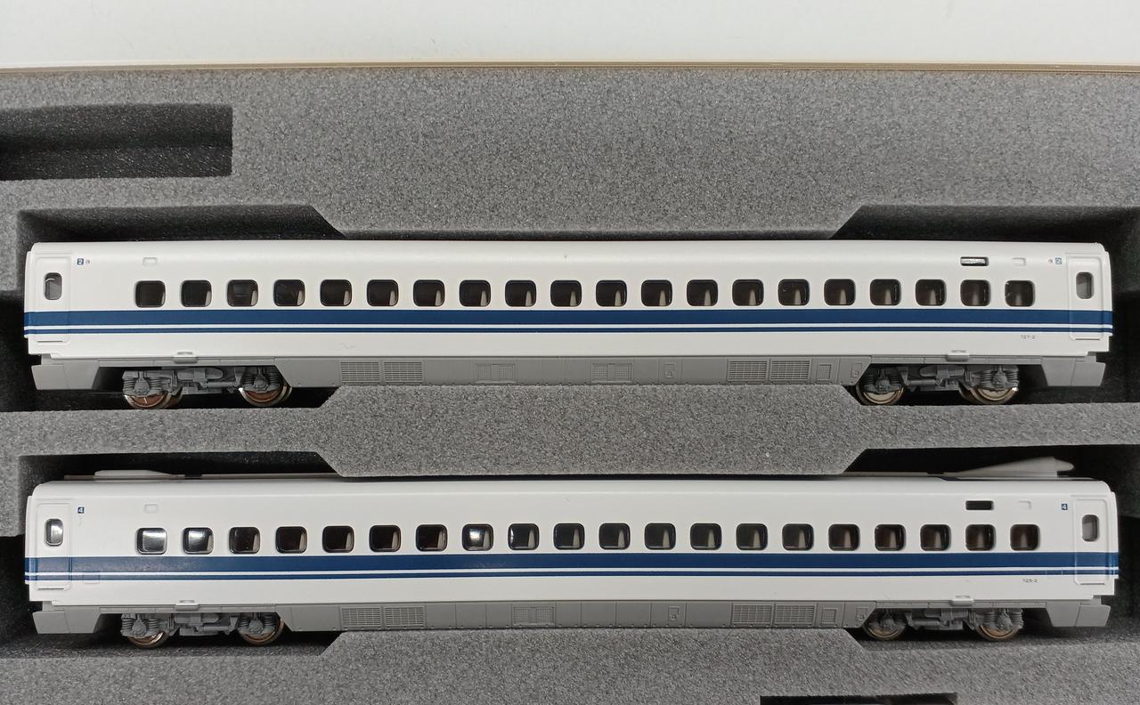 KATO N Gauge 10-398 700 Series Shinkansen Nozomi 8-Car Expansion Set - Image 5