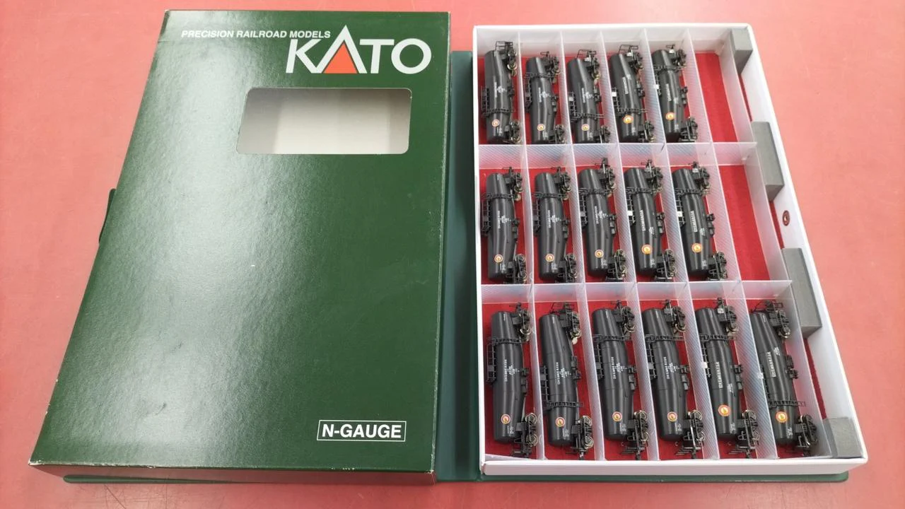 KATO N Gauge 16-Car Set Taki 43000 Series Nippon Oil Transport Color (Black)