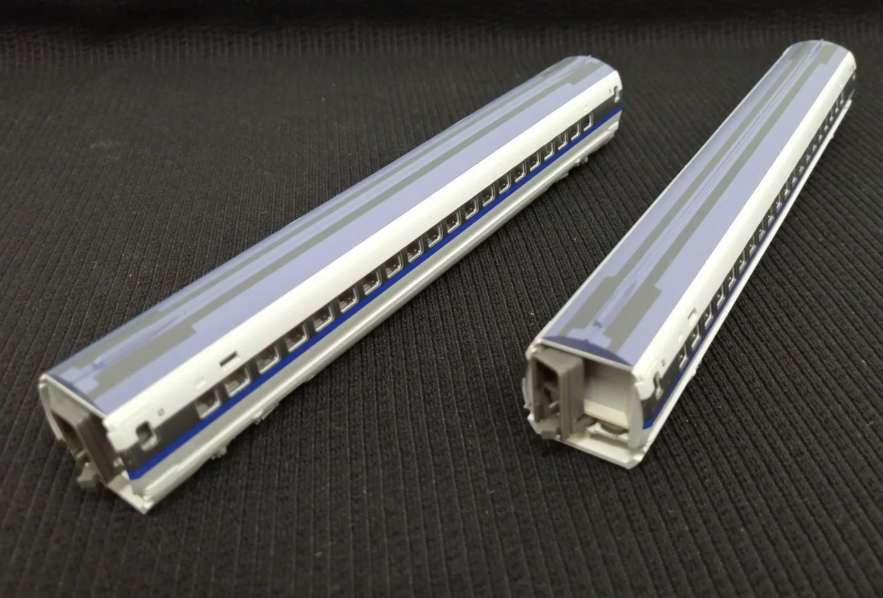 KATO N Gauge 2-Car Expansion Set 500 Series Shinkansen 2-Car Expansion Set - Image 9