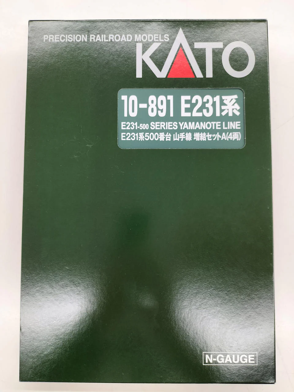 KATO N Gauge E231 Series 500 Subseries Yamanote Line Add-on Set A (4-Car Set)