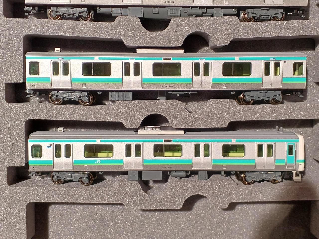 KATO N Gauge E231 Series Joban Line / Ueno-Tokyo Line 5-Car Set - Image 2