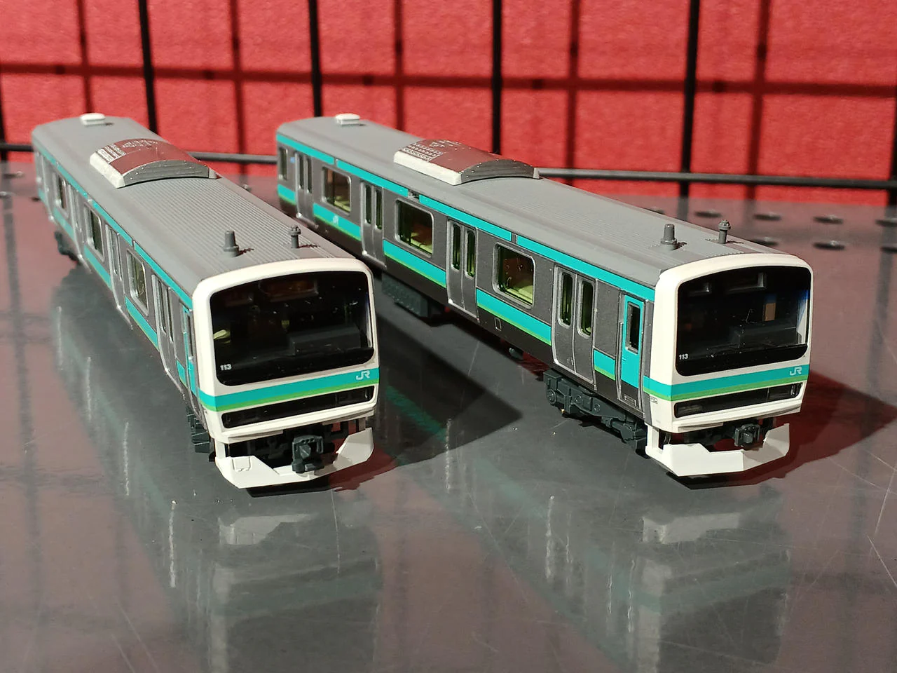 KATO N Gauge E231 Series Joban Line / Ueno-Tokyo Line 6-Car Basic Set - Image 5
