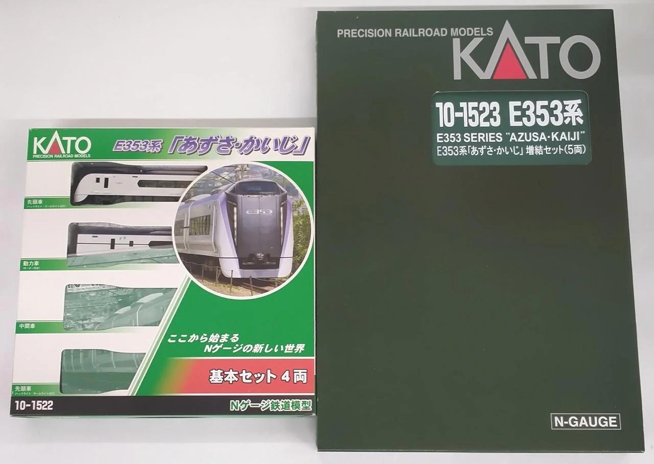 KATO N-GAUGE E353 Series 'Azusa Kaiji' Basic & Add-on Set