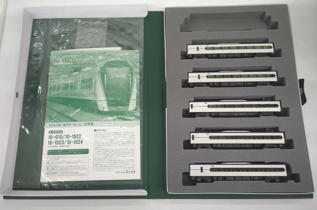 KATO N-GAUGE E353 Series 'Azusa Kaiji' Basic & Add-on Set - Image 7