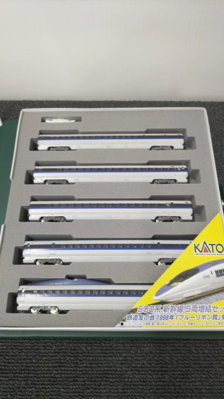KATO N Gauge Train Shinkansen 10-383 500 Series Shinkansen "Nozomi" Extension Set - Image 6