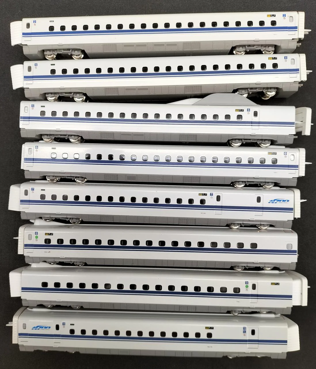 KATO N700 Series Shinkansen Nozomi Basic Add-on Set 10-547, 548, 549 - Image 13