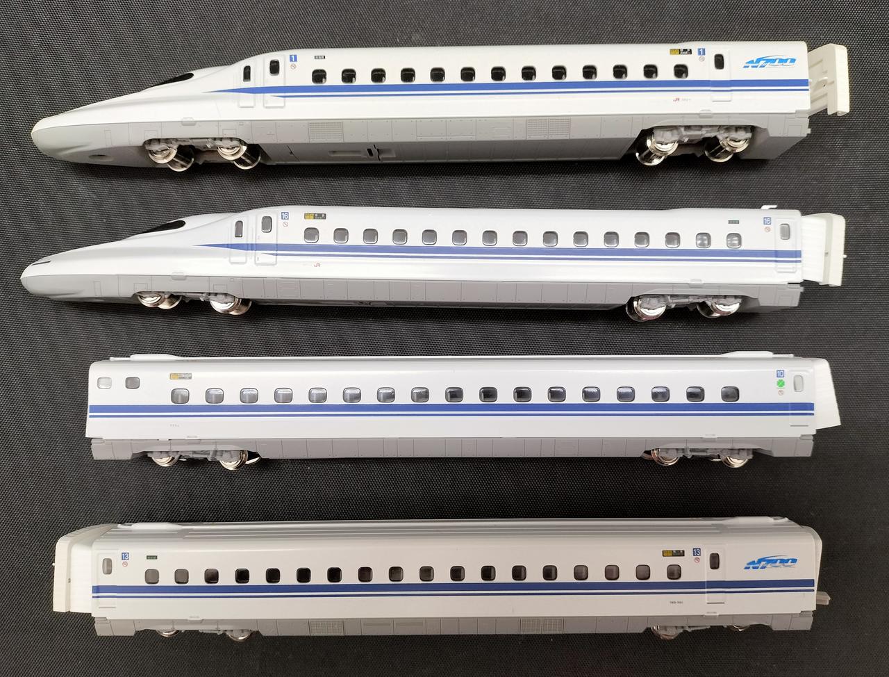 KATO N700 Series Shinkansen Nozomi Basic Add-on Set 10-547, 548, 549 - Image 3